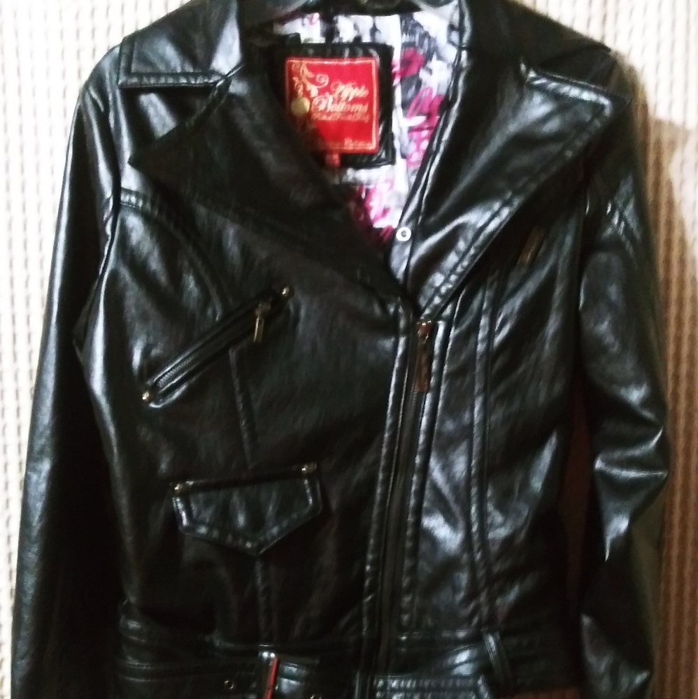 Apple Bottoms motorcycle studded jacket